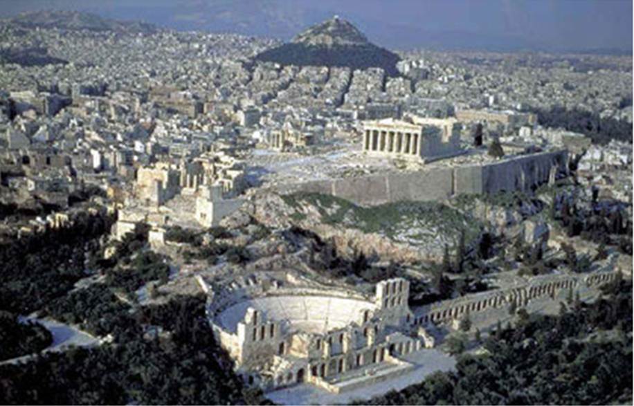 Athens view